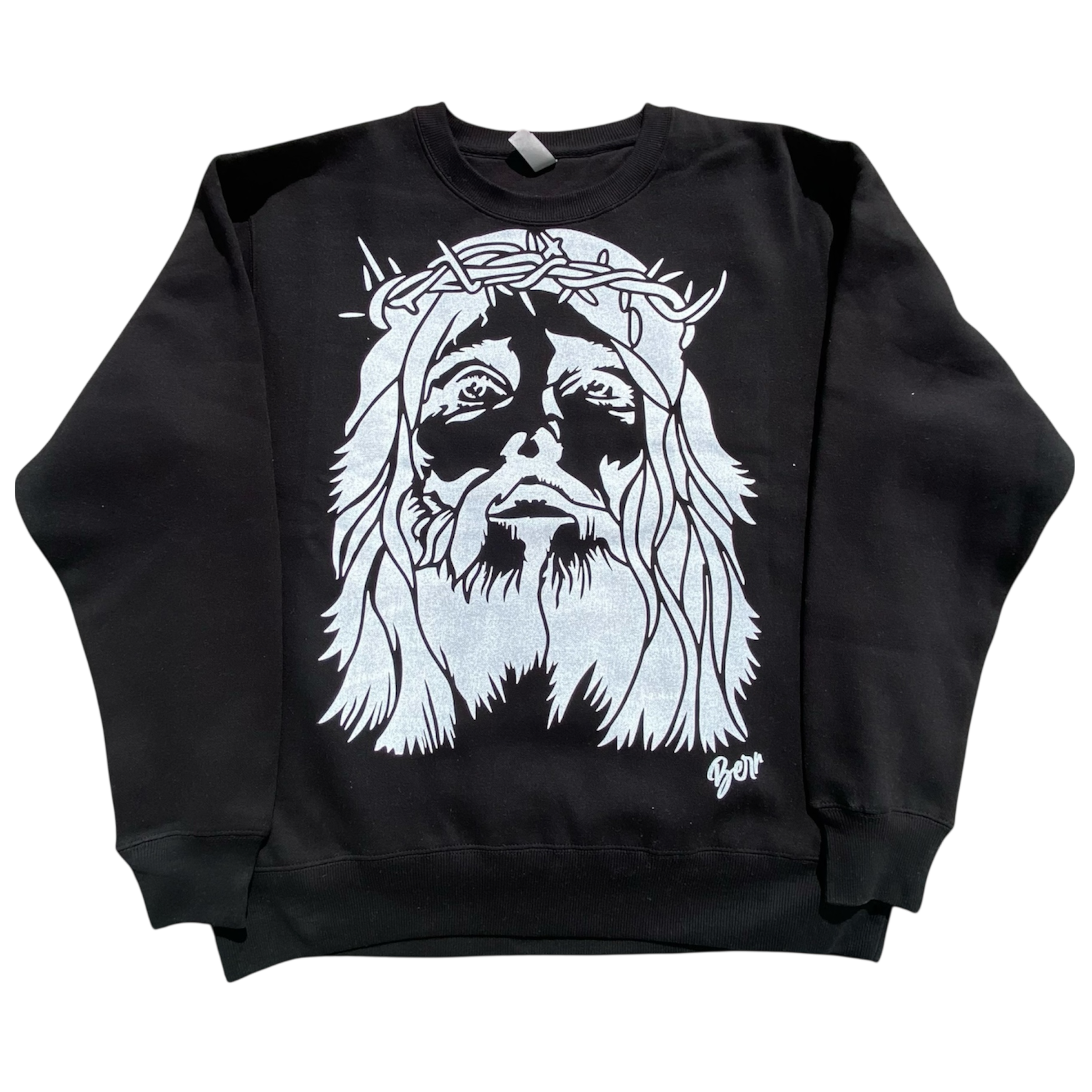 JESUS FACE CREWNECK